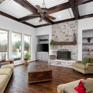 family room remodel Dallas TX wall removal