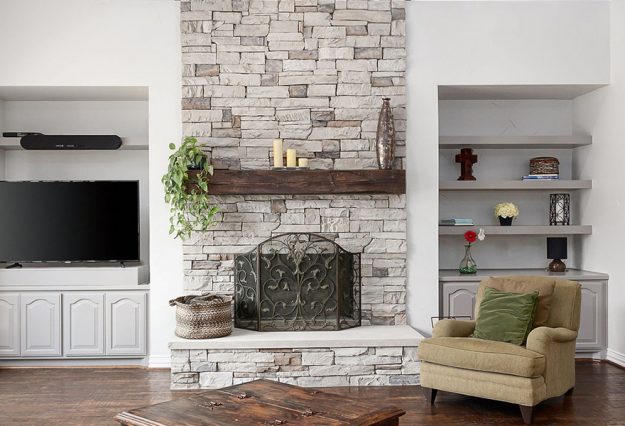 custom fireplace renovations