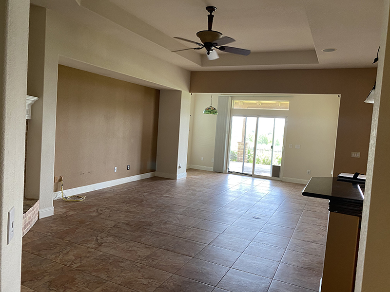 Frisco living room remodel